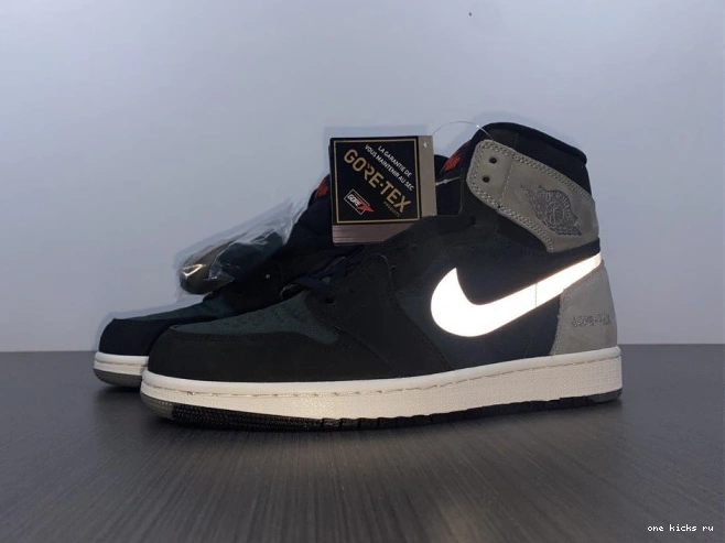 Rep Onekick Black DB2889-001 Retro High Gore-Tex 1 Grey Element Particle Jordan 0812